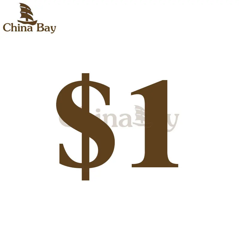 

this is for extra fee,it represent 1 dollar,you can select the piece to make the extra price profit your need