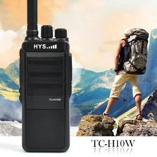 HYS Radius TC-H10W UHF 400-520 MHz 70CM 10 Watt 16 Channel Ham Radio Commercial Series Two Way Radio Long Distance Walkie Talkie