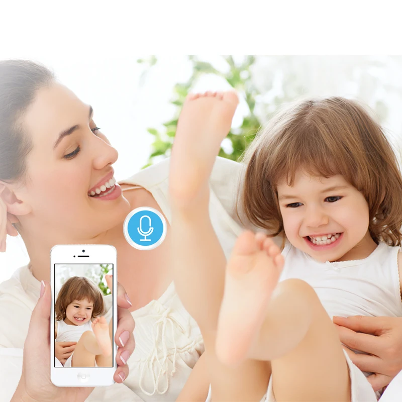 Wdskivi Full HD 1080 P 30fps 2.0mp домашние IP Камера Видеоняни и радионяни Wi Fi Беспроводной