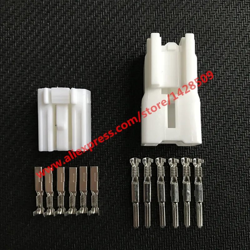 5 комплектов MG651044 MG 651044 автоматический проводной СОЕДИНИТЕЛЬ 6 Pin 6 Way Female штекер