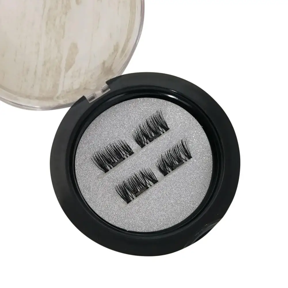 

DSstyles 3D Magnet False Eyelashes Natural Eye Makeup Black Handmade Eyelash Extension Thick Fake Eyelash Lash Cosmetics Tools
