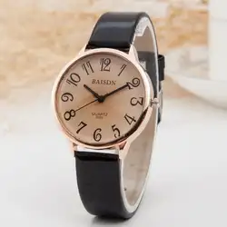 MINHIN Дамская мода кварцевые часы Высокое качество из искусственной кожи Повседневное свадебный браслет часы Reloje Mujer; Брендовые Часы