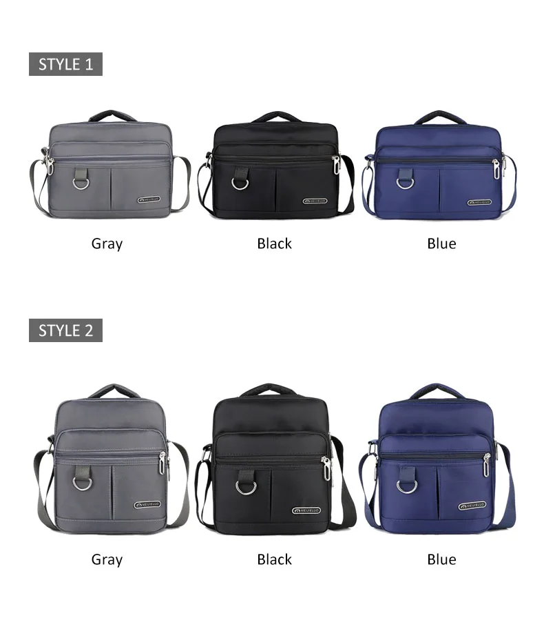 Для мужчин многофункциональная Сумочка плеча сумка-мессенджер Наплечная Сумка Бизнес нейлон Crossbody Мужские портфели сумки мужской ноутбук