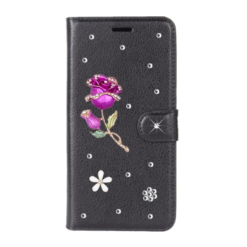 Кожаный чехол книжка с бумажником для телефона Samsung Galaxy S9 S8 S10 Plus A6 A8 2018 Note 10 9 J4 J6 J7