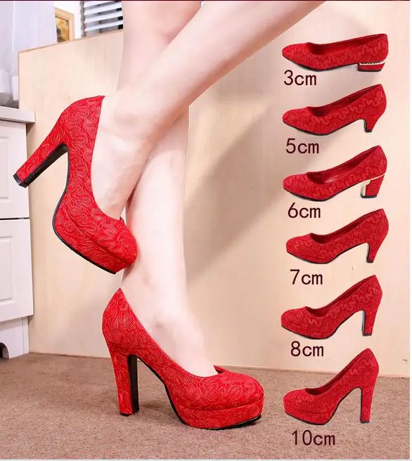 red wedding shoes wide fit