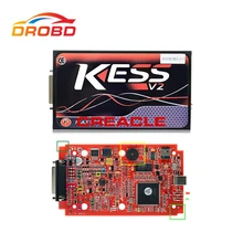 KESS V2 V5.017 Red PCB No Token Limited with ECM Titanium ECU programming tool Car/Tractor/Bike Kess V2.23 Master Version