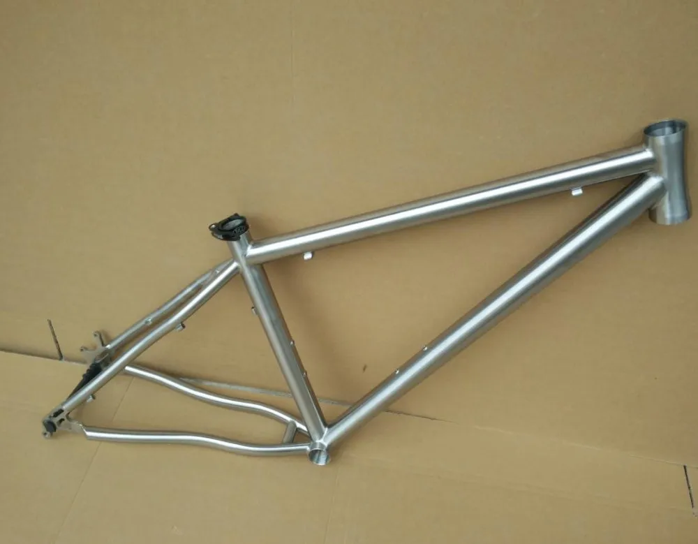 Sale Titanium  Disc brakes  Titanium  frame  Kalosse  27.5*17 inch  frame  MTB frame  Mountain bike 27.5er 1