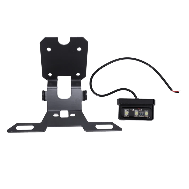 

Motorcycle Rear License Registration Plate Tail Frame Holder Bracket Modified With Led Light For Yamaha Yzf R15 V3 2017 2