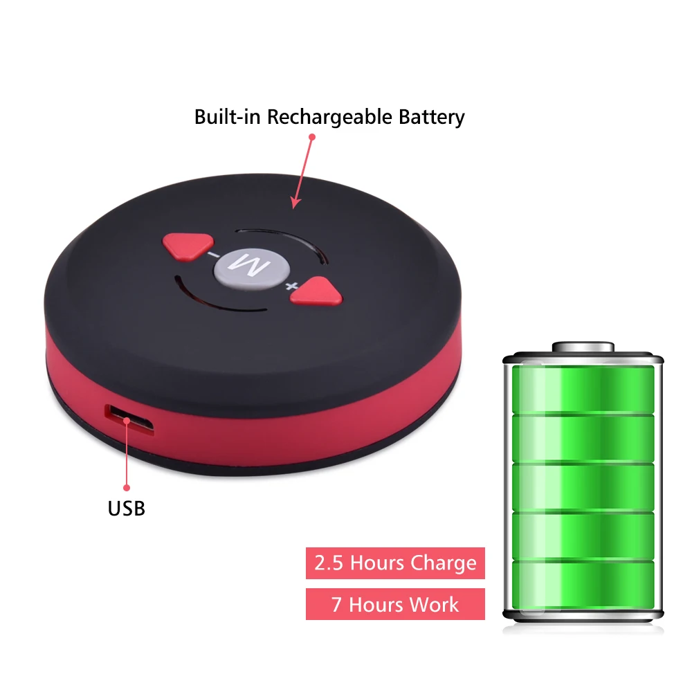 USB Перезаряжаемый/на батарейках EMS массажер для ног умный беспроводной мышц