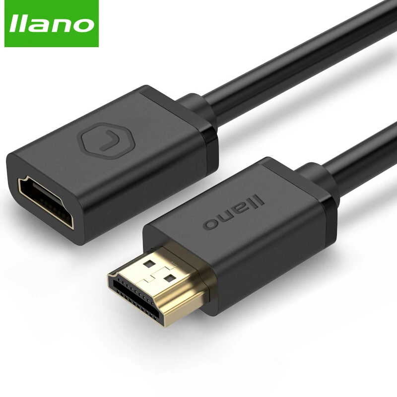 Llano 1 5 м HDMI удлинитель Быстрый 2 0 Male Female поддержка HD 4K проектор Кабель