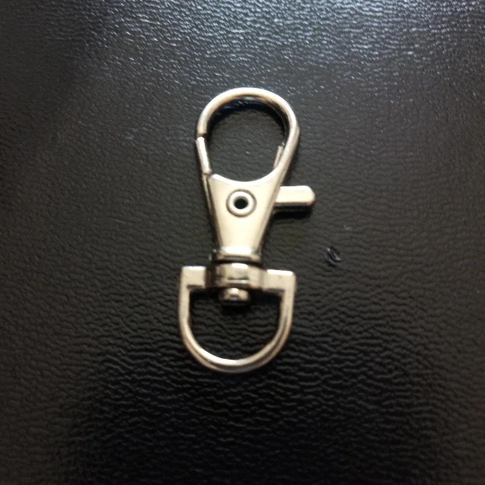 Wholesale 100pcs Metal Lobster Clasps Swivel Safety Snap Hooks For Backpacks Straps Key Chain Fashion Diy Jewelry Accessories | Украшения и