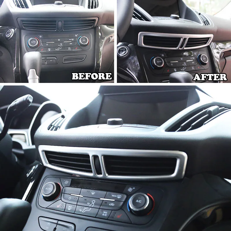 AX-Chrome-Dashboard-Front-Central-Control-Console-Middle-Air-Vent-Cover-Outlet-Trim-Frame-Molding-For (1)