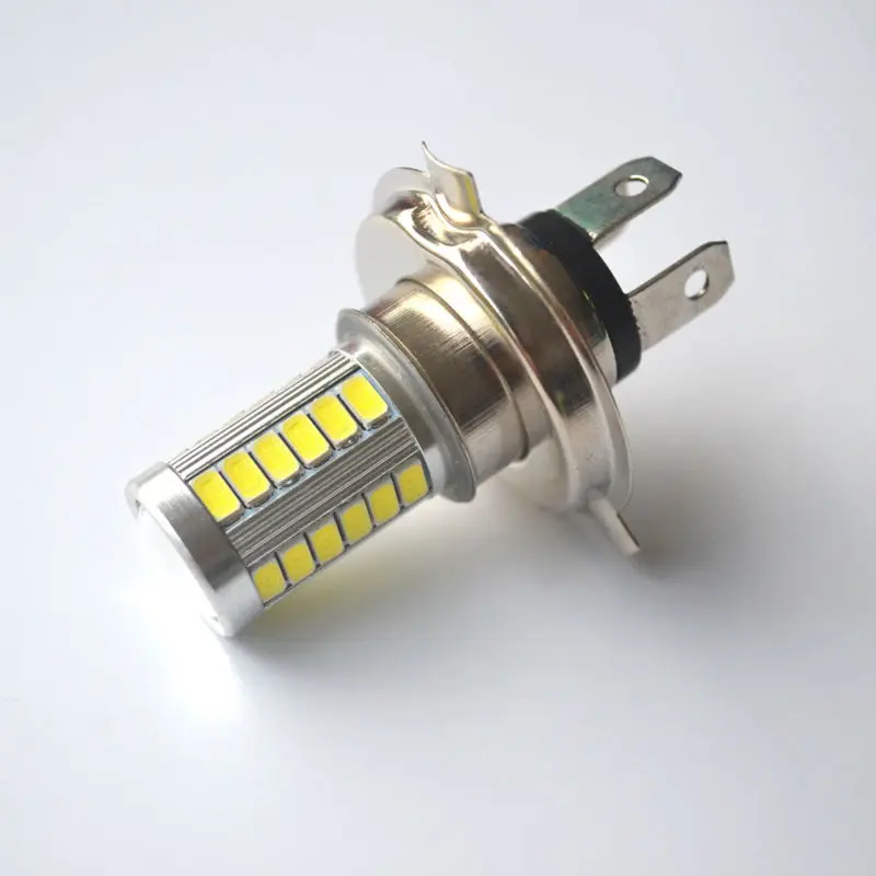 

1pcs 6000K White H4 Led Headlight Bulbs 5630 Chip 33 SMD LED 12v Super Bright Fog Light Bulb Light Daytime Running Light