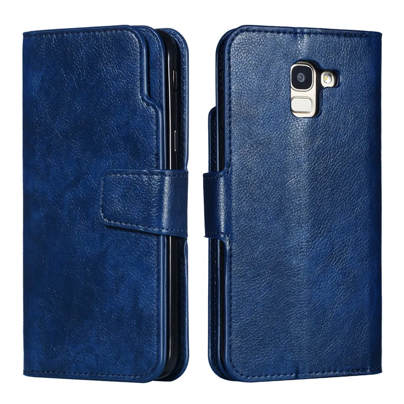Samsung Galaxy J8 J6 J4 J3 J2 Pro 2018 Case Cover Luxury Leather Nine cards Wallet Flip Case Samsung Galaxy J3 J5 J7 2016 J3 J5 J7 2017 EU J330 J530 J730 Case Cover4