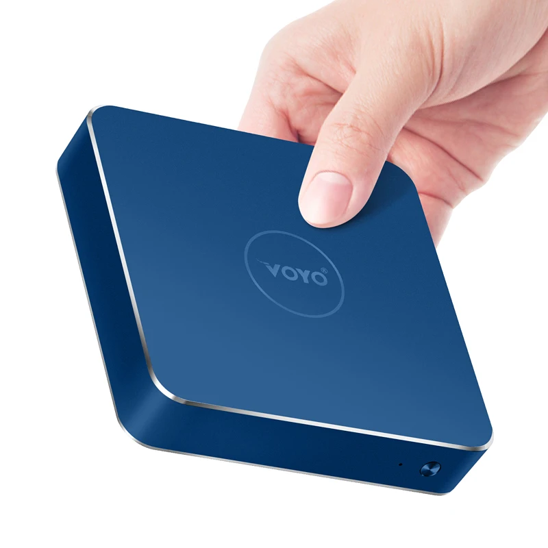 

Newest VOYO VMac Mini PC Intel Apollo N4200 License Windows 10 Pocket PC 8GB DDR3L RAM+120GB SSD USB3.0 4K HD output TV BOX