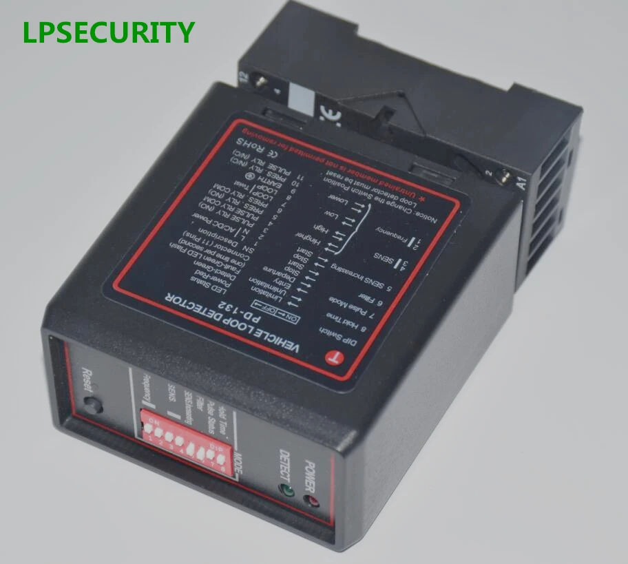 Автоматический Индуктивный кольцевой детектор LPSECURITY DP132 для ворот и парковочной