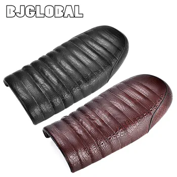 

BJGLOBAL Cafe Racer Seat Durable Saddle Cushion Hump For Harley Suzuki Yamaha Honda SR250 CL450 CB750 CG with Mounting Kits
