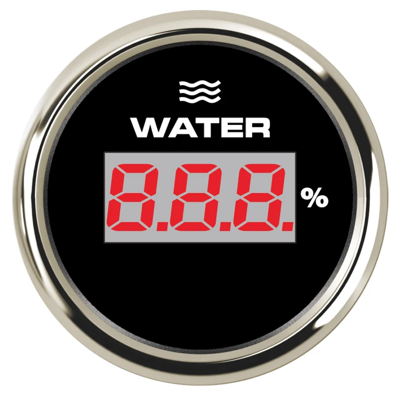 

Marine 52mm Water Temperature Gauge Digital Temp Meter 40-120 Degree fit Boat Car Motor Yacht Ship With 8 Color Backlight 9-32V