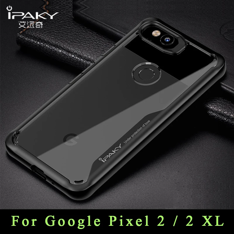Чехол iPaky для Google Pixel 2 XL чехол Pixel2 тонкий прозрачный 2XL Силиконовый противоударный
