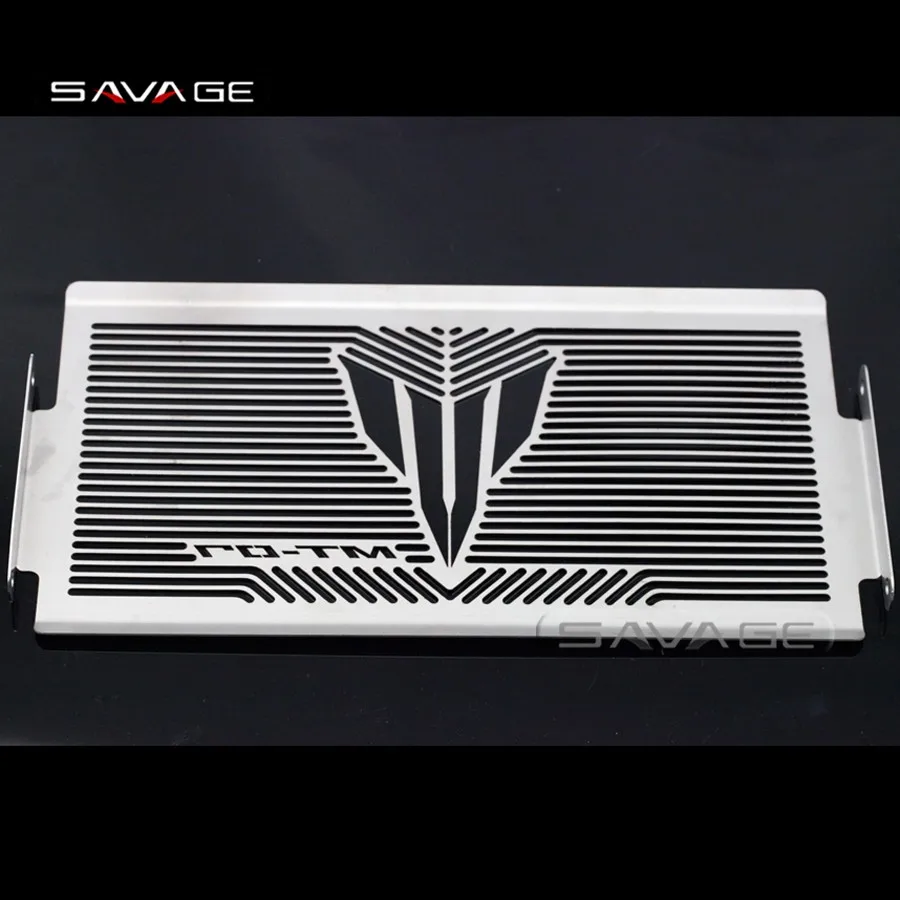 

For Yamaha MT 07 MT-07 FZ-07 2014 2015 2016 2017 2018 2019 Motorcycle Stainless Radiator Oil Cooler Guard Cover Grill Protector