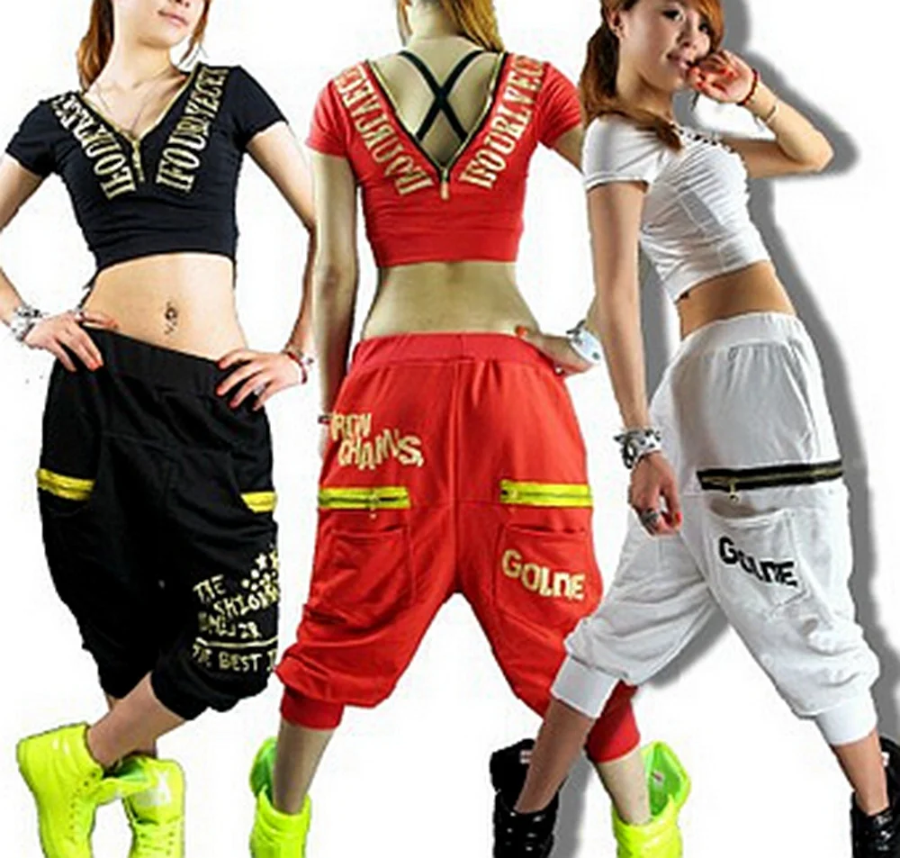

Harem sweatpants women Fashion Casual loose harem pants hiphop hip-hop pants ds costume jazz