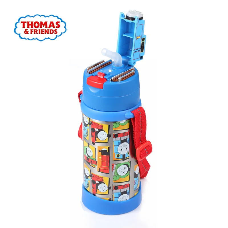 Детский термостат с термостатом Томас, термос с термостатом для воды, портативный 3D стиль, новинка года, ремешок с ручкой, двойное использование