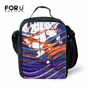 

FORUDESIGNS Graffiti Printing Lunch Bag for Women,Kids Lunch Box Thermal Meal Package Adult Travel Picnic Food Bag bolsa termica