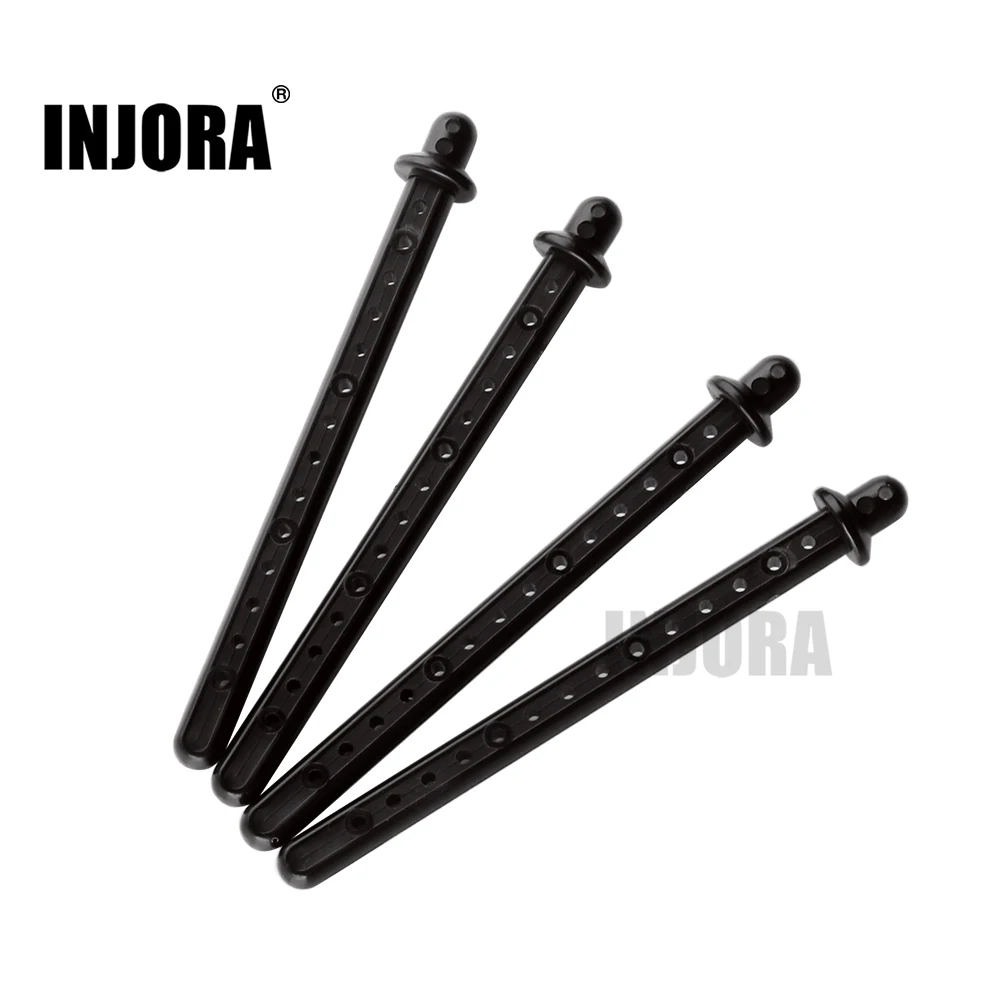 4 шт. пластиковый держатель корпуса INJORA для 1/10 RC гусеничных автомобилей осевой SCX10