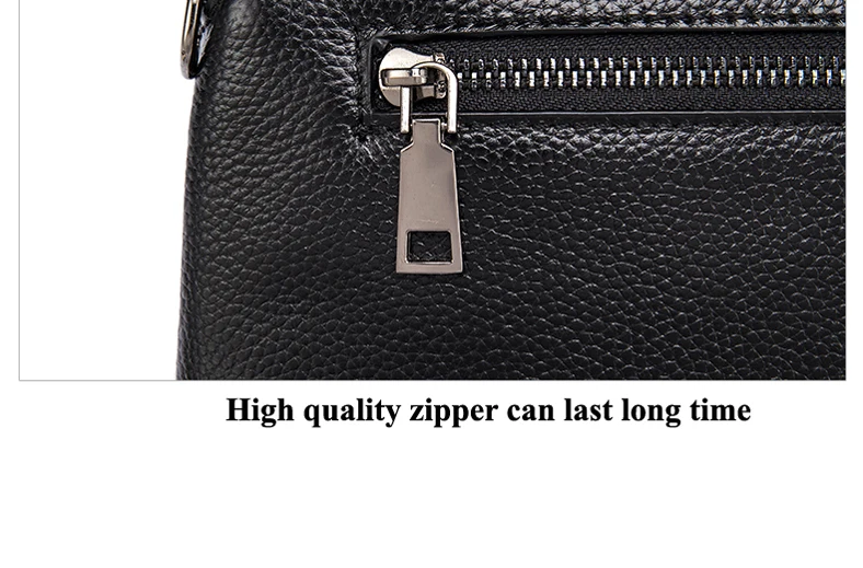 Lomelobo HBL6113 Details (07) Simple Female Genuine Leather Messenger Bags