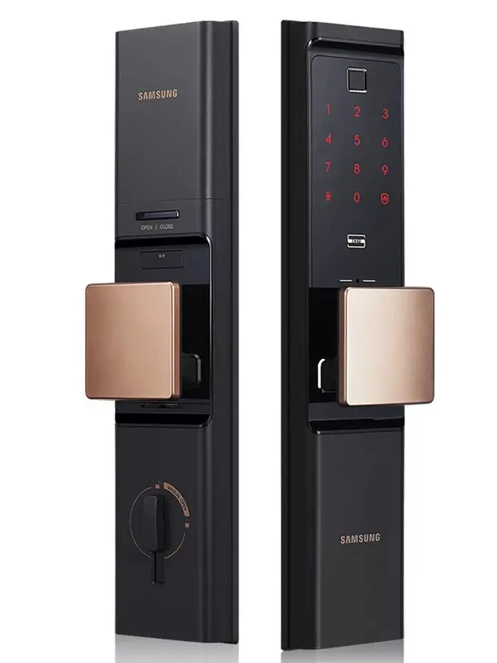 Цифровой Дверной Замок SAMSUNG со сканером отпечатков пальцев и Wi Fi|Электрический