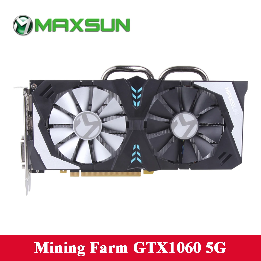 MAXSUN GTX1060 5 г Графика карты 160bit NVIDIA 8008 мГц 1506 1708 1280 блок DirectX 12 PCI Express 3 0X16 видео карта