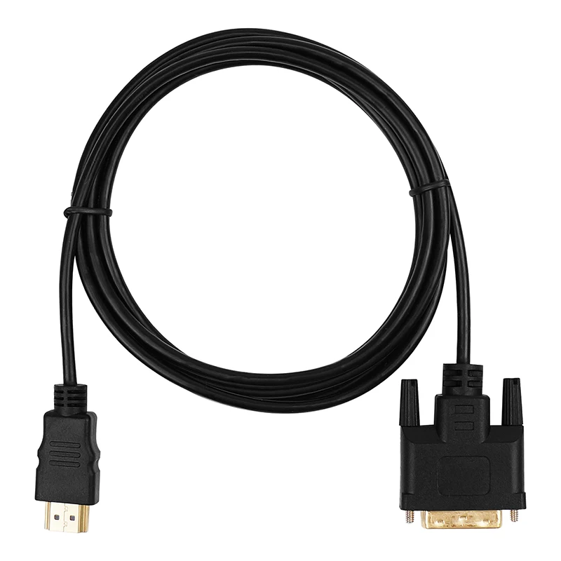 Amkle HDMI к DVI Кабель-адаптер HDMI Мужской к DVI-D 24+ 1 Pin Мужской 1080P видео конвертер кабель для lcd DVD HDTV xbox HDMI кабель