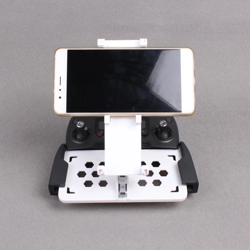 White Для DJI MAVIC Pro/MAVIC AIR/SPARK 360 Вращающийся пульт дистанционного управления Кронштейн Поддержка держатель для телефона/планшета iPad Дрон аксессуары - Цвет: White