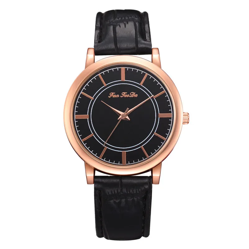 Fashion Women's Watches Simple watch luxury dress ladies Leather bands Analog Quartz Wrist Watch clock Montre femme Y12 (10)