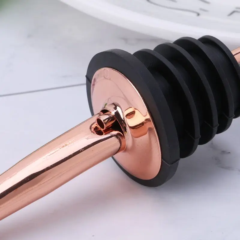 Нержавеющая сталь Ликер Spirit Pourer Бутылка для вина Pour Flow Spout Пробка колпачок