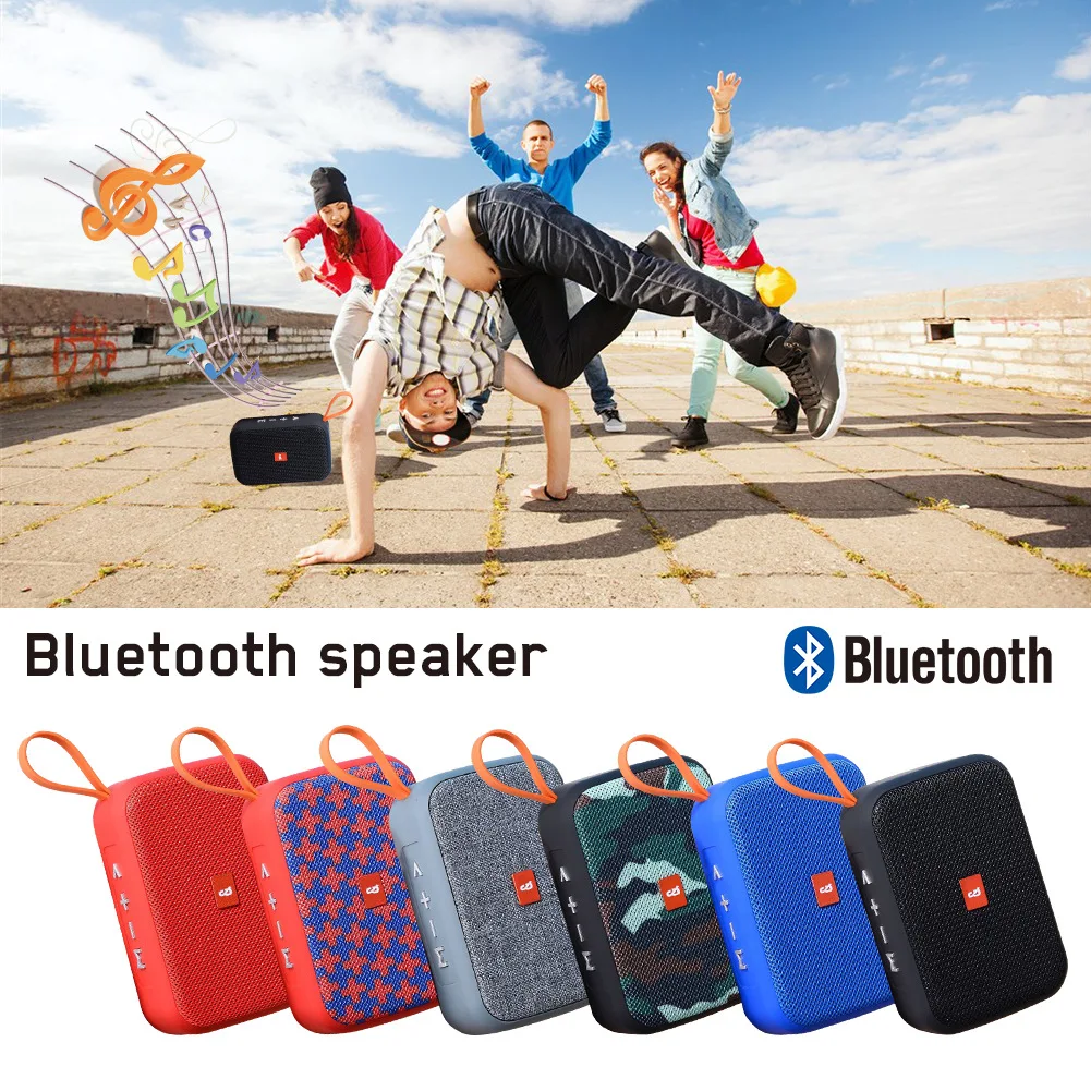 Квадратный беспроводной Bluetooth 4,1 динамик стерео голосовые вызовы водостойкий портативный для улицы спортивный низкая динамик поддержка карты данных