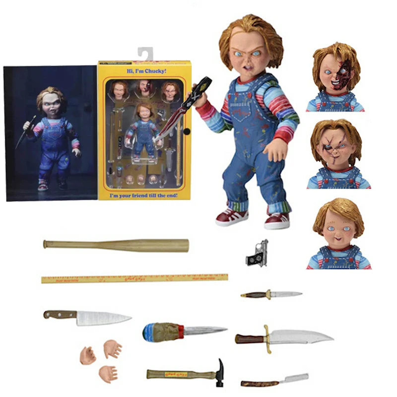 

Movie Child's Play Good Guys Chucky Ultimate Variant PVC Action Figure Collectible Model Toy