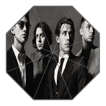 

Arctic Monkeys Umbrella Custom Printing Foldable Sun Rain Travel Umbrella Non-Automatic Decorative High-Quality Umbrella