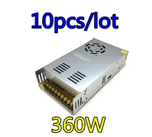 10pcs/lot Best perfomance 12V 30A 360W Switching Power Supply Driver for LED Strip AC 110V 240V Input to DC 12V Switch driver 10pcs/lot Best perfomance 12V 30A 360W Switching Power Supply Driver for LED Strip AC 110V 240V Input to DC 12V Switch driver
