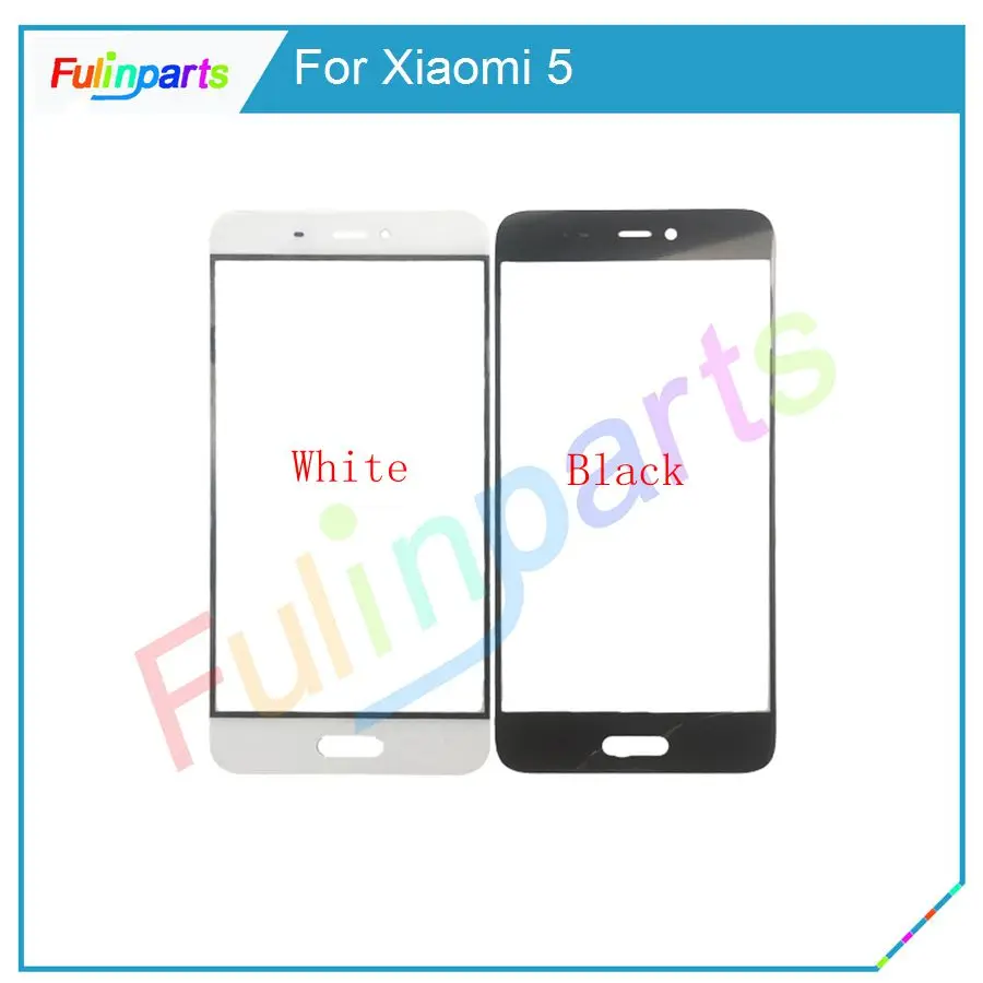 

5PCS For Xiaomi Mi5 Mi 5 Outer Glass Lens Touch Screen Front Glass Cover Replacement Parts Black/White With Tools