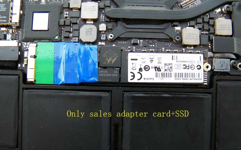 Adapter Card Used 256gb Ssd For Macbook Air A1465 A1466 Md231 Md232 Md223 Md224 256g Ssd Macbook Air Ssd A1466 Ssd Cardm Ssd Aliexpress