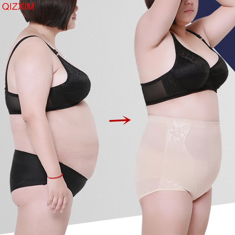 

Plus Size Women Panties High Waist Lady Underwear lingerie briefs Tummy Control Belly Abdomen Body Shaper Cincher Shorts XXXXXL