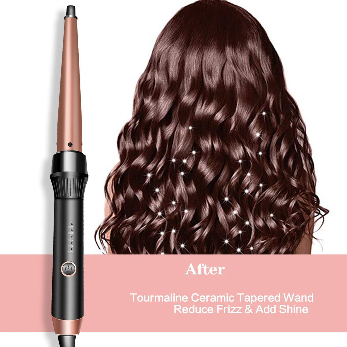

2019 Curling Wands Curling Iron Hair Curler with Ceramic Coating Barrel Styling Tools hair styler 25MM 13 MM Curling Tongs