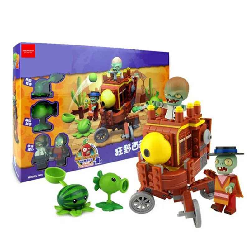 Фигурки конструкторы Растения против Зомби|block toys|building blocks toytoys for |