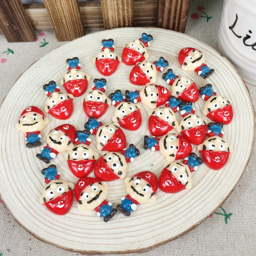 10 шт. Kawaii плоские &quotсделай сам&quot с рисунками Смола Кабошоны плоской обратной