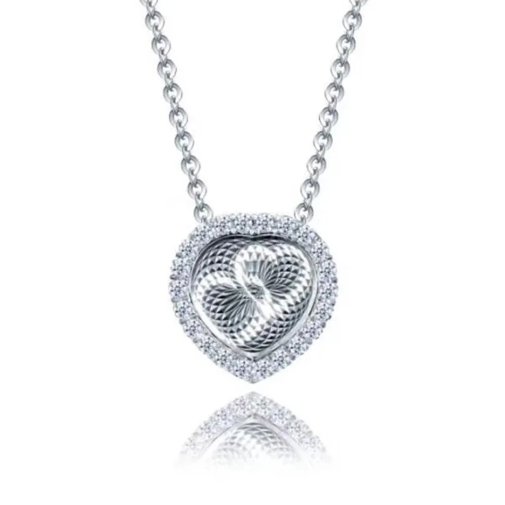 ZTUNG Classic LVP25 women Necklace jewelry , lover Heart to Heart wonderful pendant,925 silver necklace for Women gift ZTUNG Classic LVP25 women Necklace jewelry , lover Heart to Heart wonderful pendant,925 silver necklace for Women gift