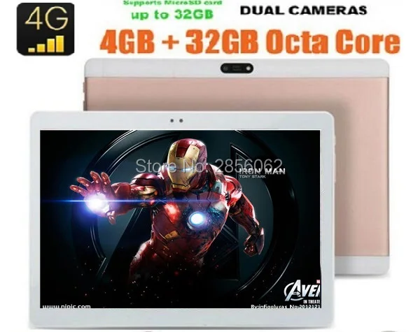 10 inch Laptop Android 6 0 10 inch tablet Octa Core 4GB 64GB 4G FDD LTE
