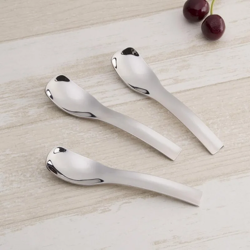 5 шт. ложка из нержавеющей стали 304 для десертного мороженого|stainless steel dessert spoons|spoon