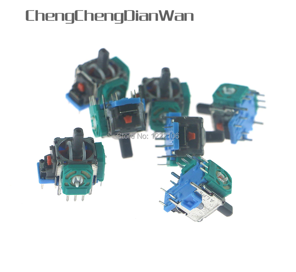 Potenciômetro para Ps4 Chengchengdianwan Analógico Joystick Miniatura Substituição Sensor Módulo Controlador Oem 50 Pces 3d