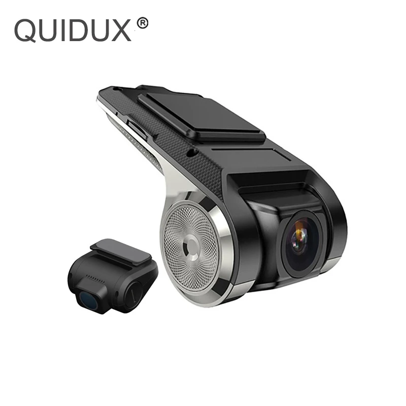 QUIDUX Новый Автомобильный видеорегистратор 1080P ADAS Wi Fi мини usb камера для андроид